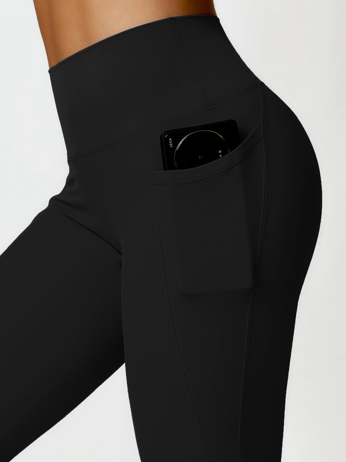 ZASUWA Female Pocket High-rise Leggings