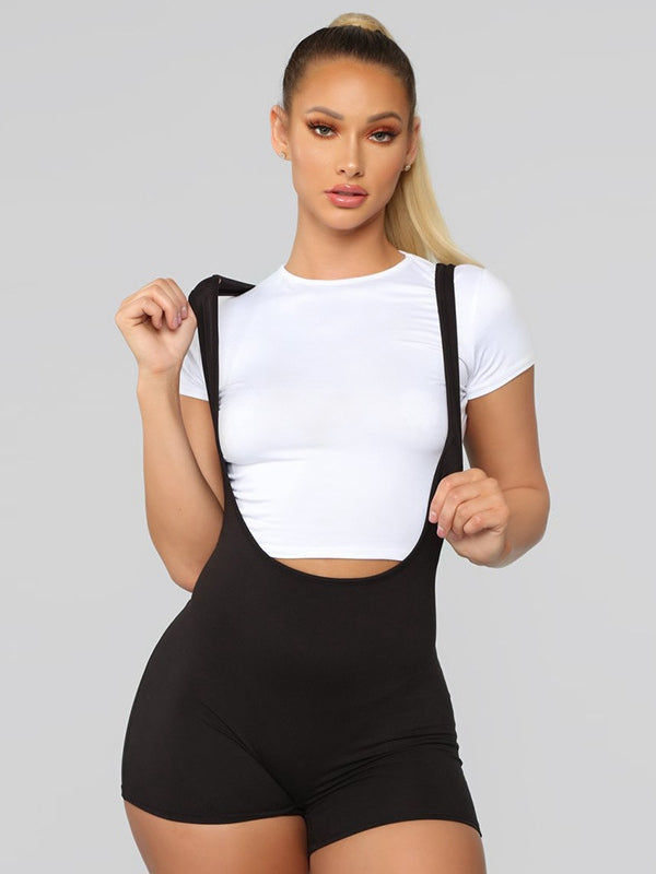 ZASUWA Female Sleevesless Hot Short Jumpsuit