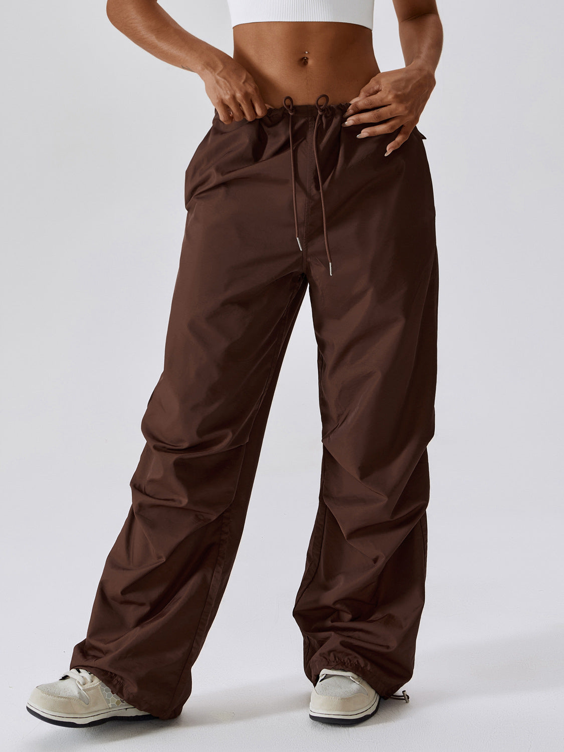 ZASUWA Female Pocket Drawstring Pants