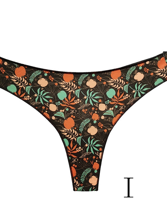 ZASUWA  Female Unique Print T-back Panties