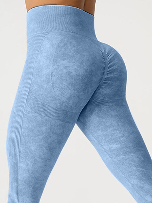 ZASUWA Female Denim Scrunch Bum hip-lift Leggings