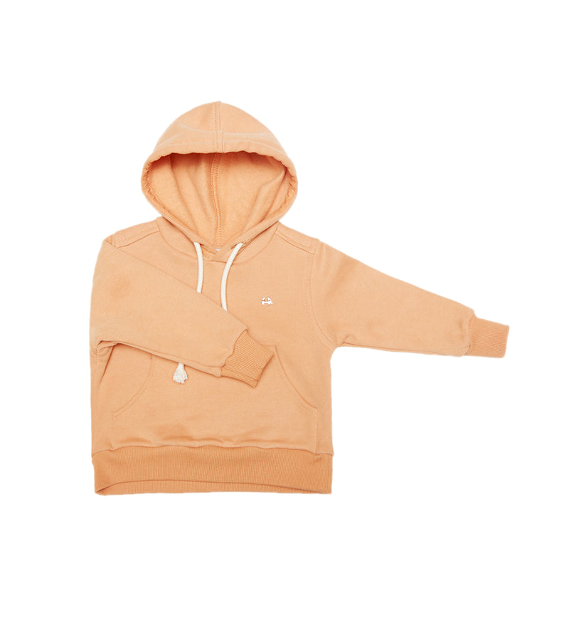 peach colour sweatshirt