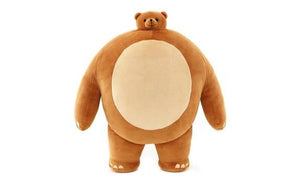 big bear plush with small head