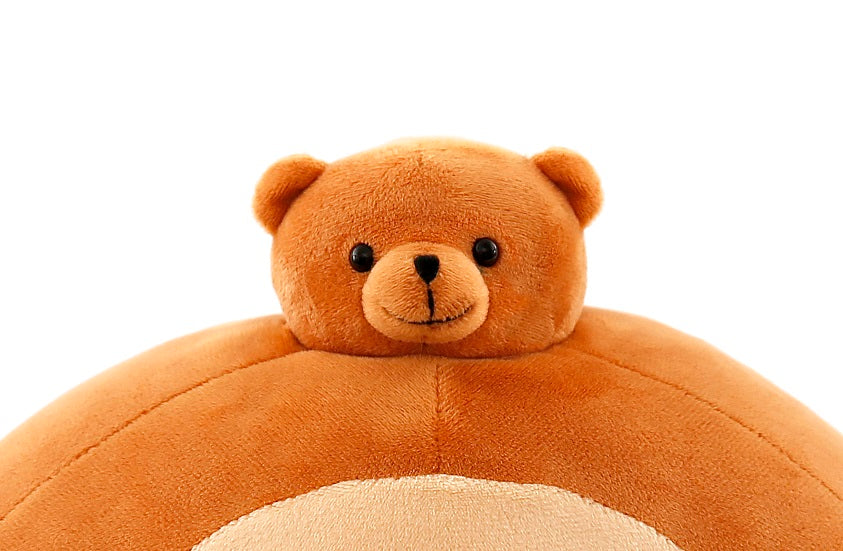 teddy bear with big body and small head