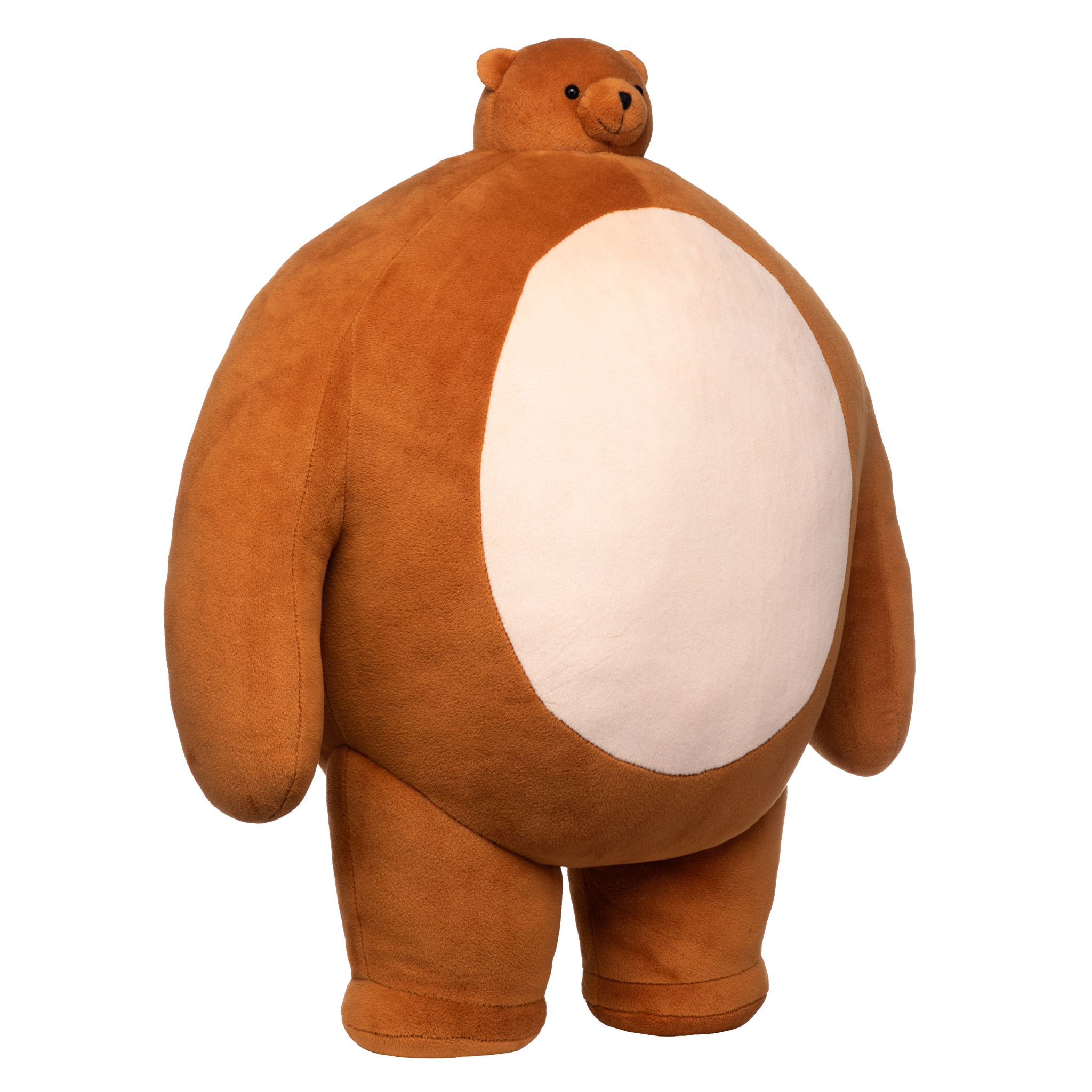 small head big body plush