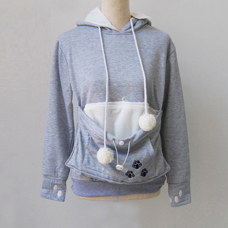 cat hoodie holder