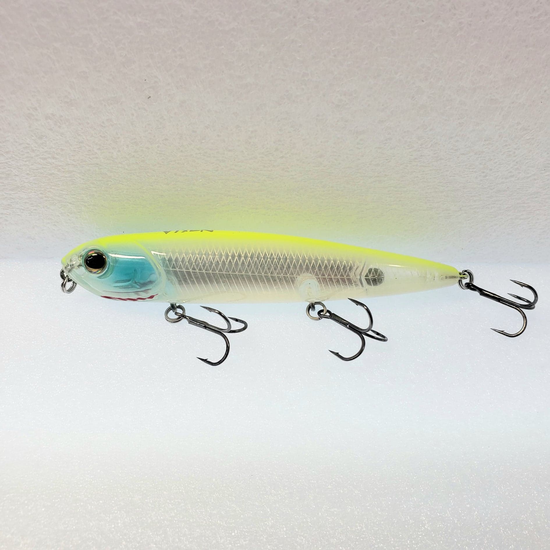 Color:Chartreuse Shiner:Reaction Innovations Vixen