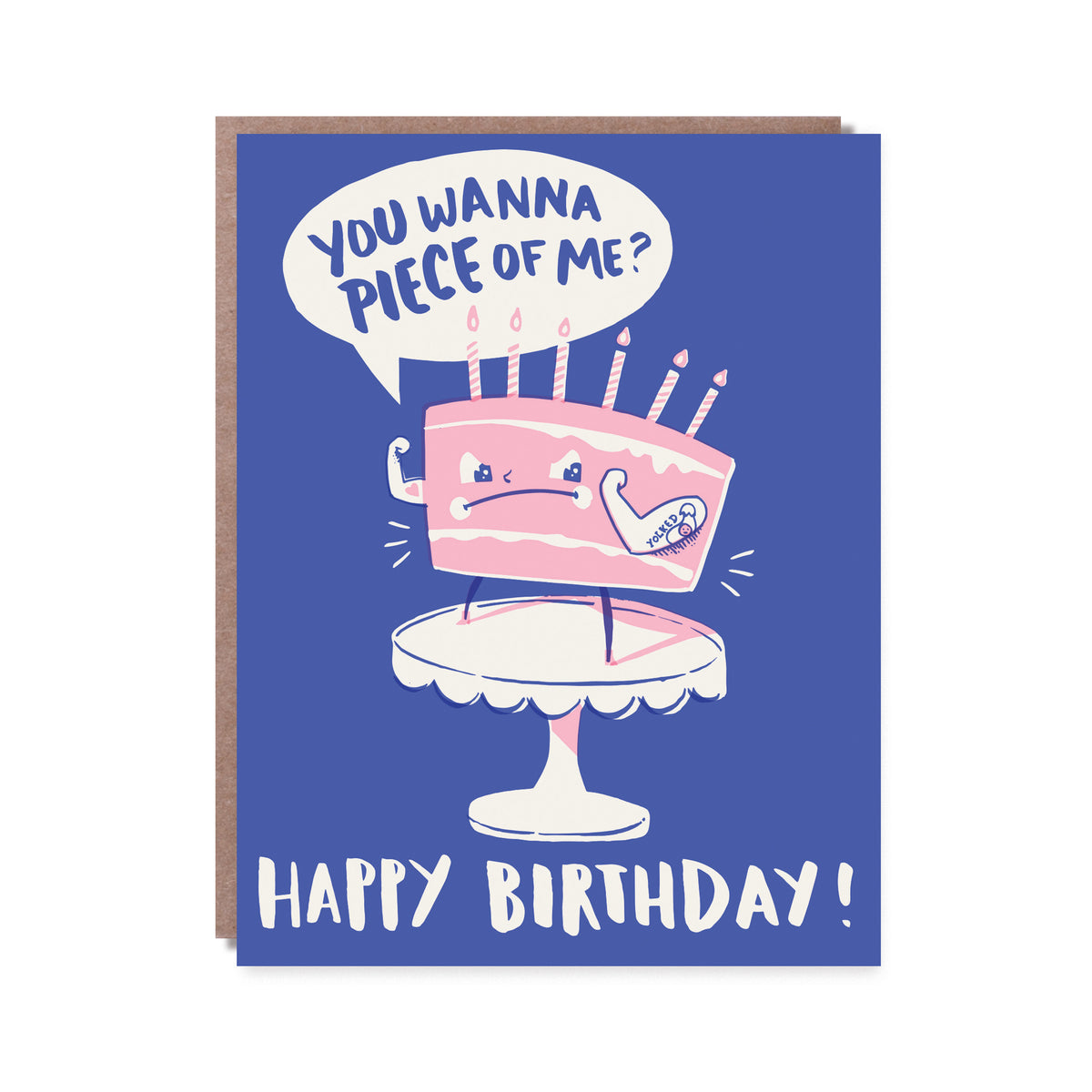 Happy Birthday Pun Greeting Card – Hello!Lucky