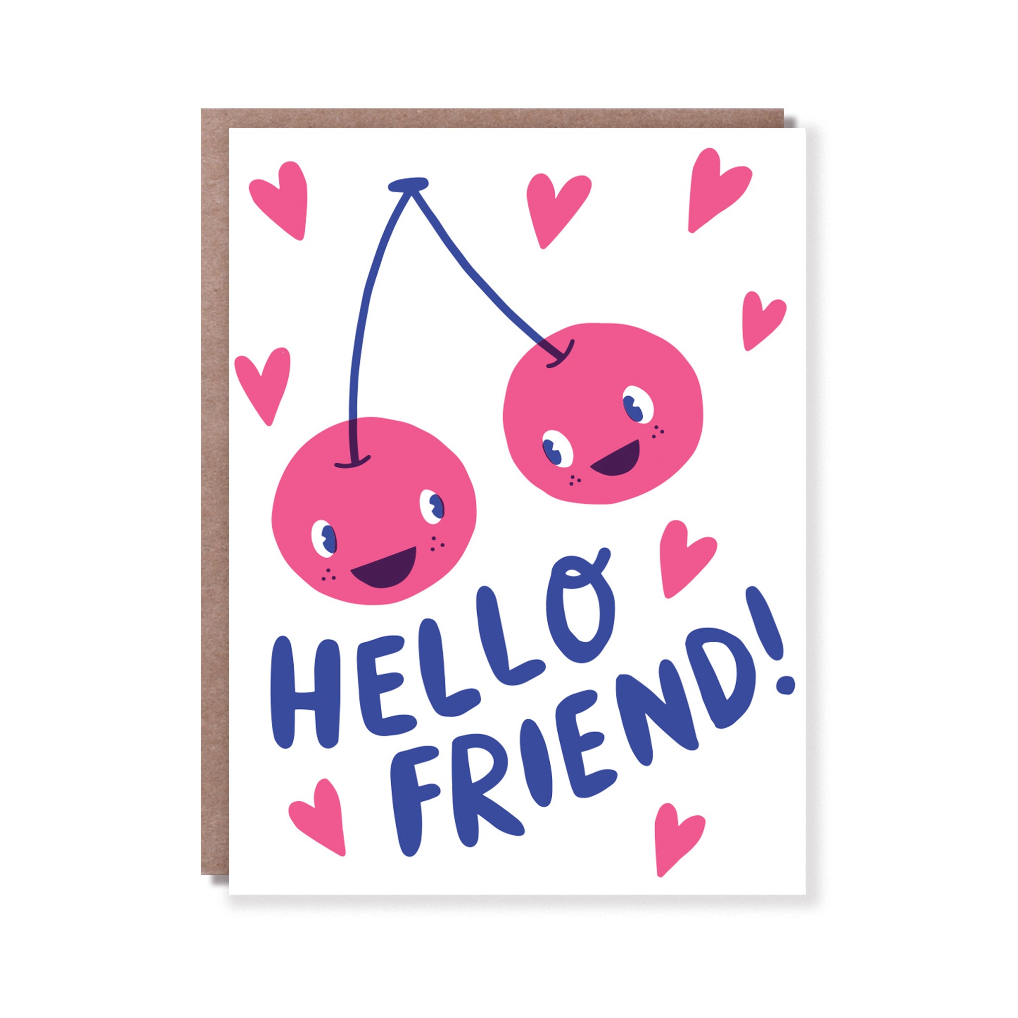 Hello Friend Friendship Greeting Card – Hello!Lucky