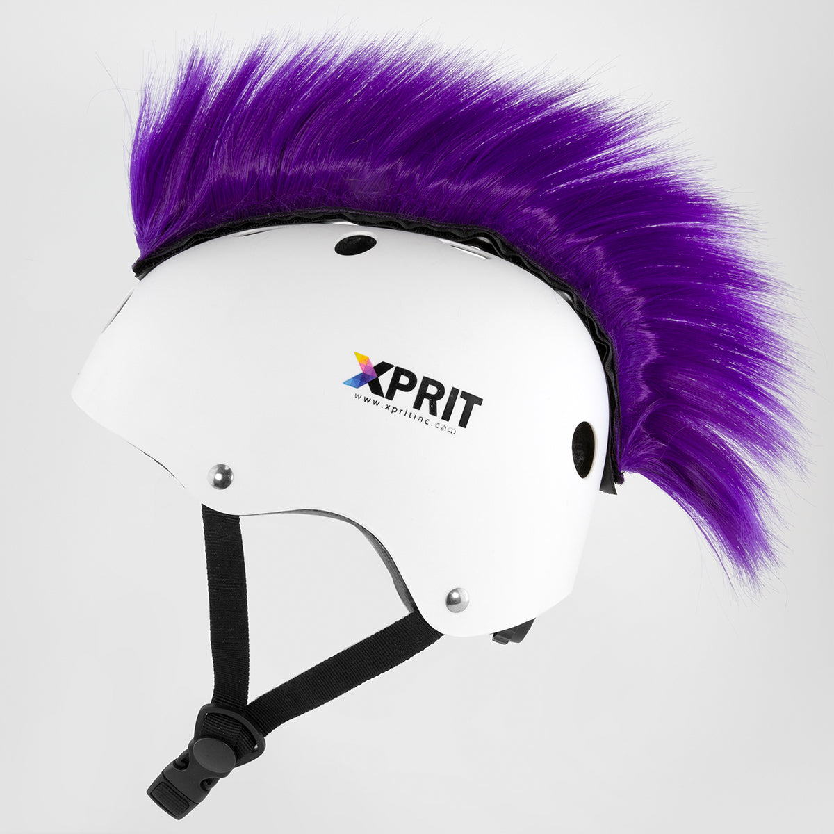 purple dirt bike helmet