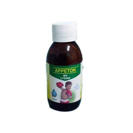 Appeton Multivitamin Lysine Syrup 120ml - Woods Pharmacy