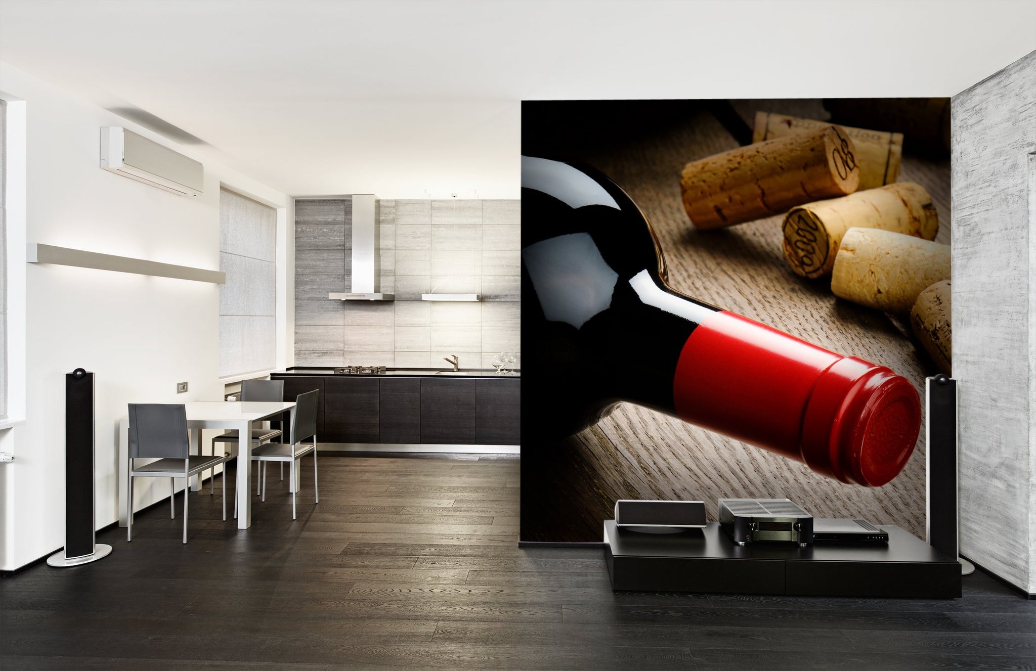 Pvc Fototapete Bottle Of Red Wine Eco Wandbild Selbstklebende