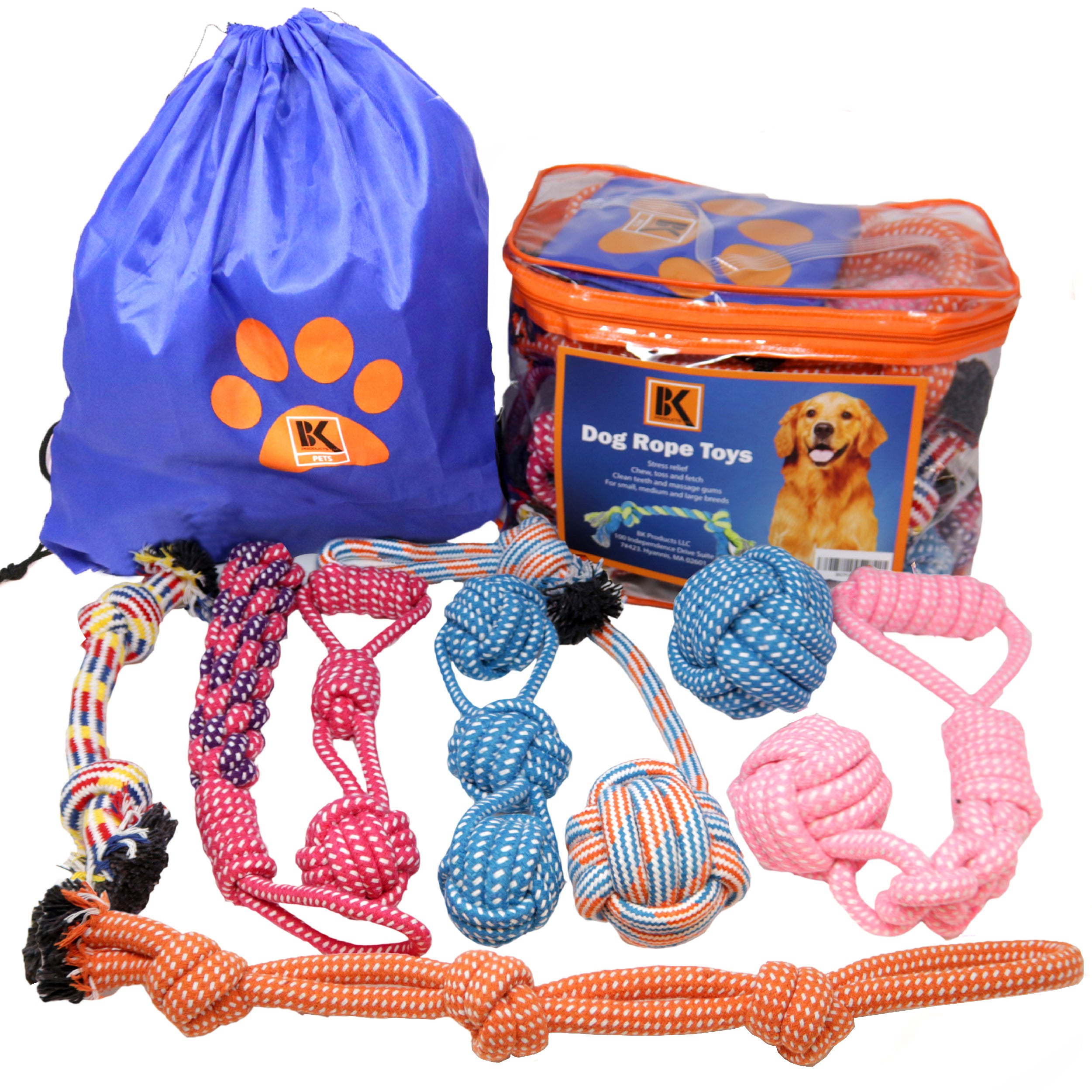 Dog Toys 8 Extra Large Dog Rope Toys Dog Chew Toy for Medium and L