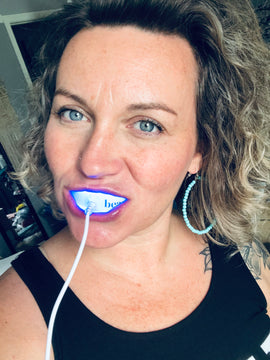 Blue Light therapy teeth whitening system