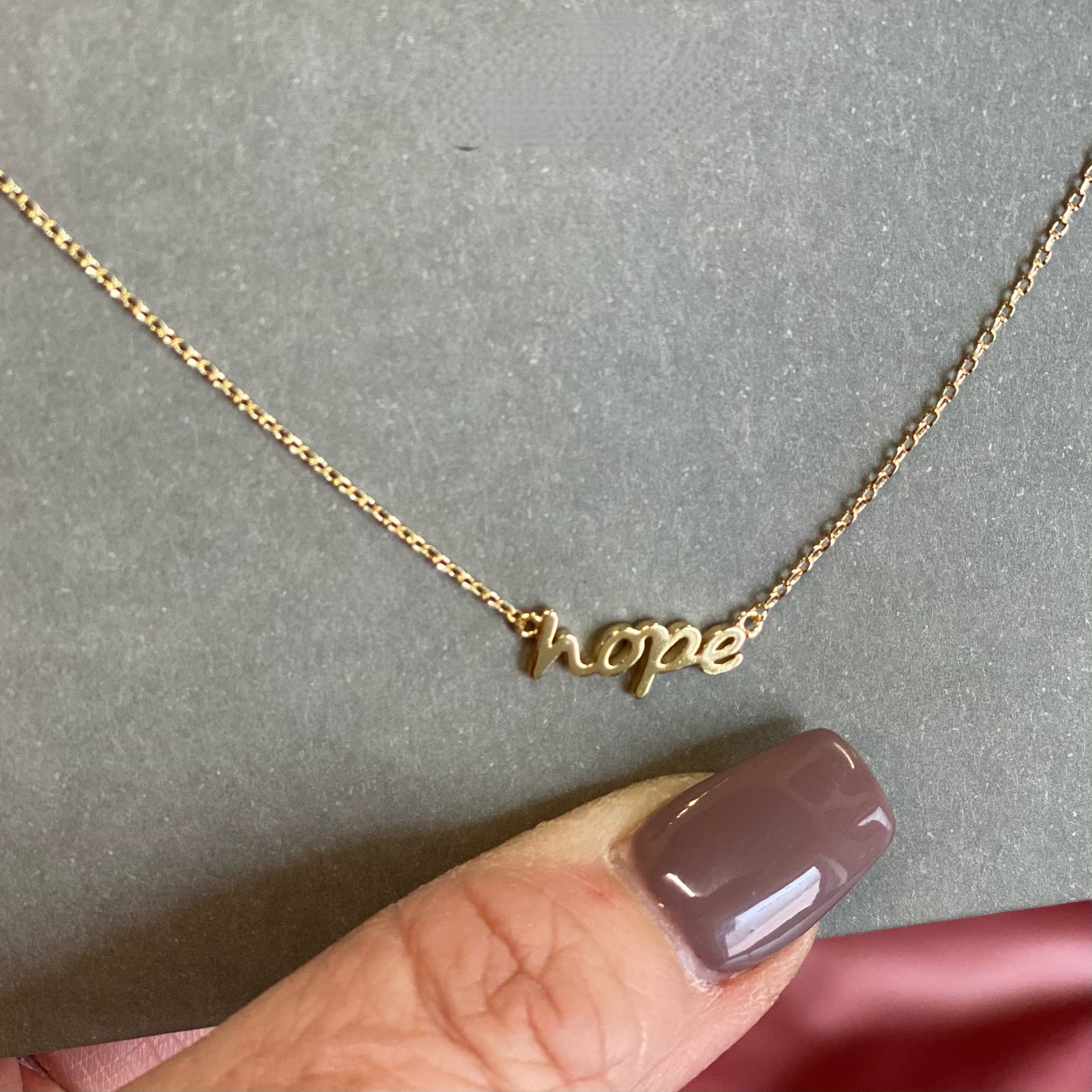 Petite Hope necklace