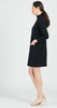 Image of Clara Sunwoo Ponte Tunic Dress - Black