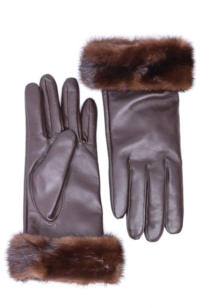 fur lined gloves canada