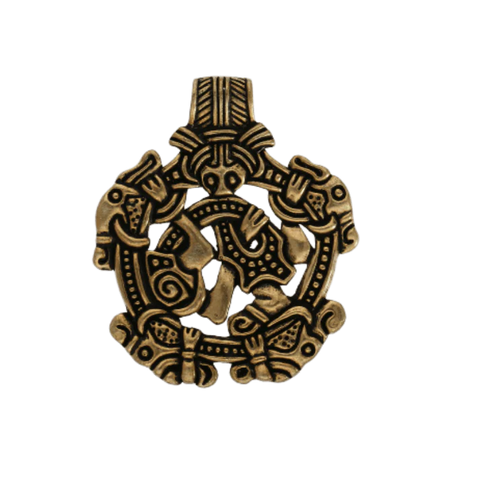 Snoring Amulet Bronze Vkng Jewelry