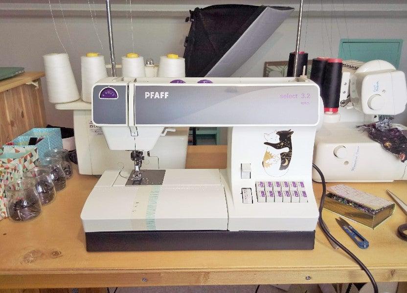 Bertha the Pfaff select 3.2 sewing machine