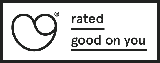 rated good on you logo