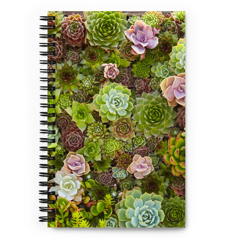 Black Dahlia Spiral Notebook
