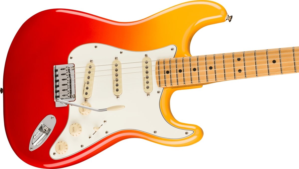Fender Player Plus Stratocaster®, Tequila Sunrise | CB Music Centre