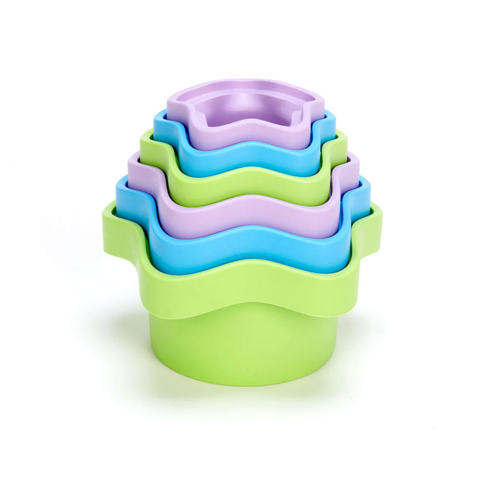 Eco-Friendly Toys for Toddlers: Plastic Stacking Cups