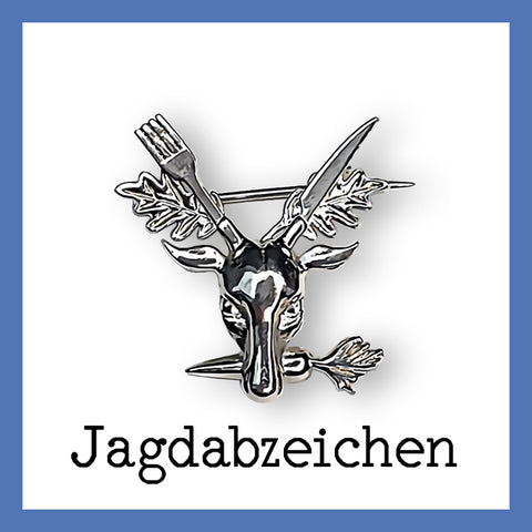 Jagdabzeichen Rehbock Wildbret