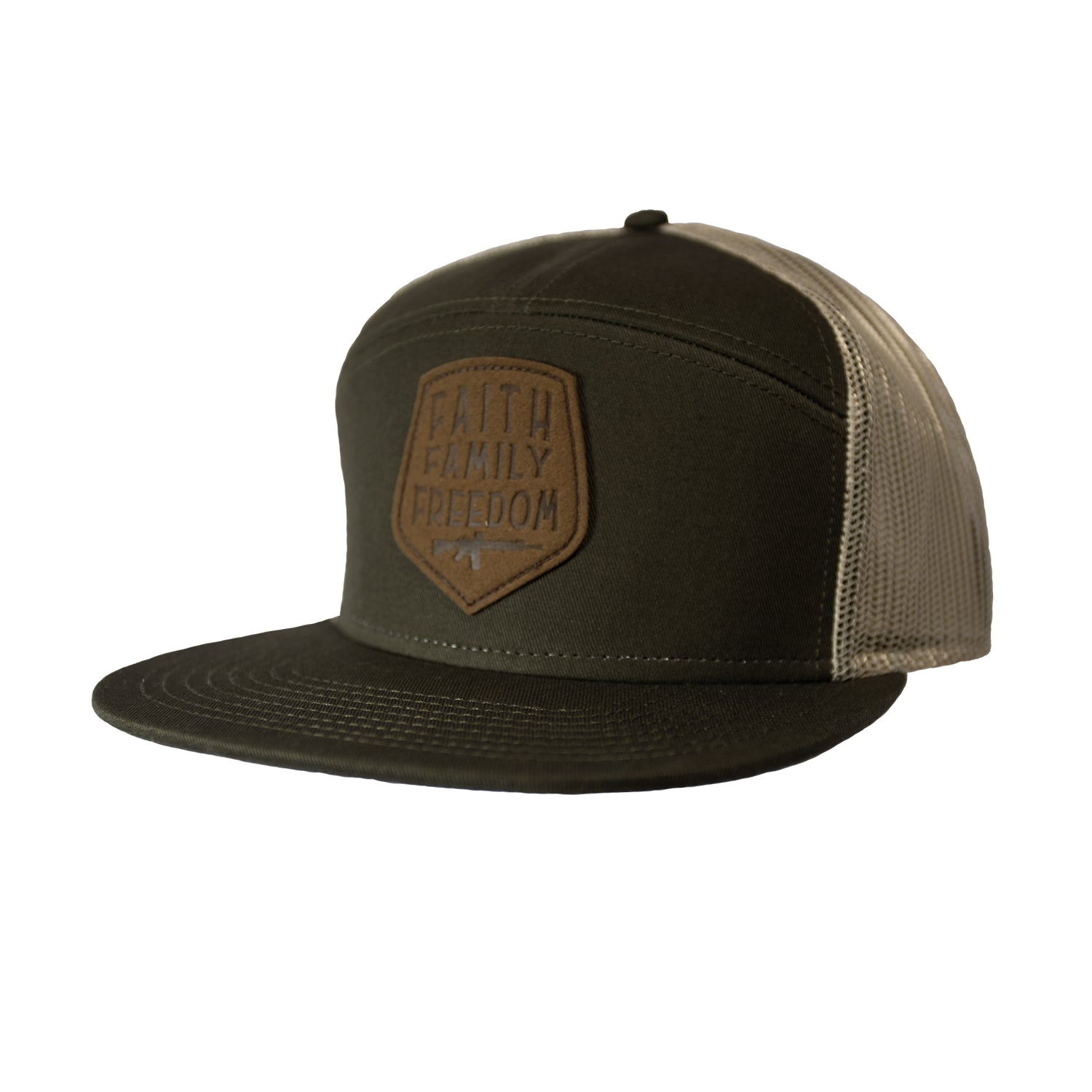 F3 Foundation 7 Panel Hat OD/Tan