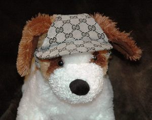 gucci dog hat