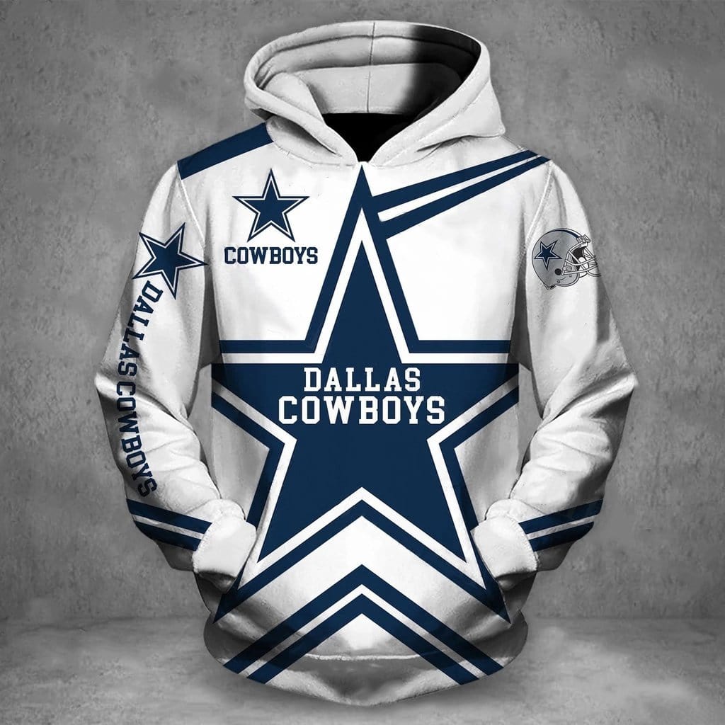 Shop Dallas Cowboys Jersey Hoodie