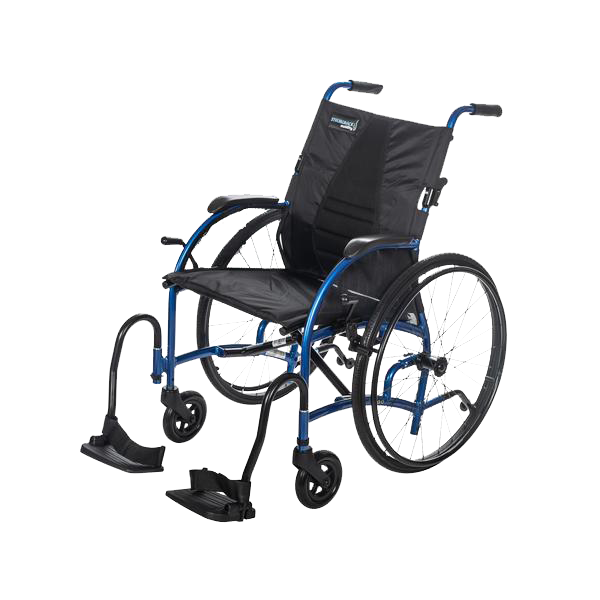 Strongback Premium Lightweight Portable Travel Wheelchair Troy