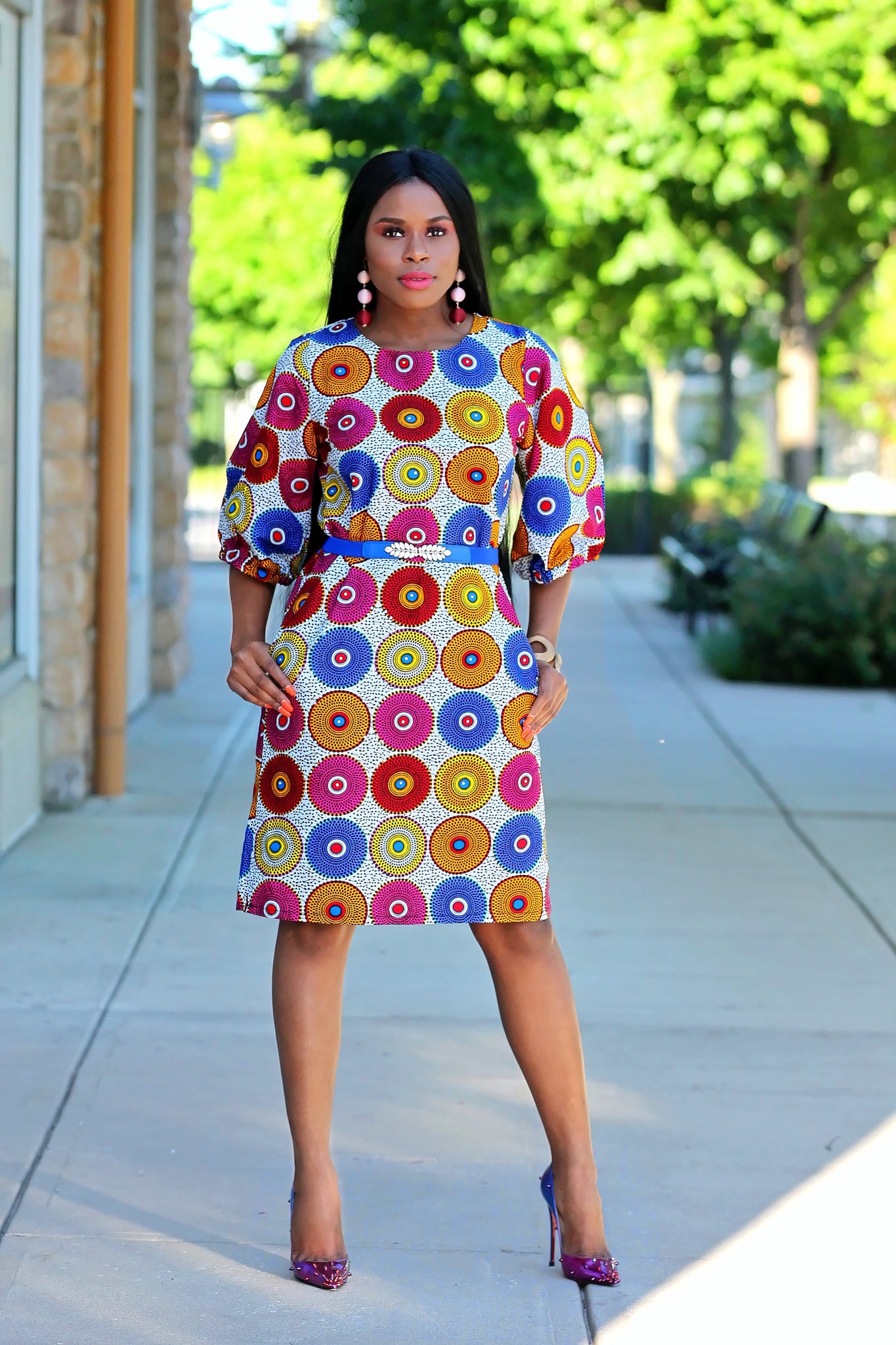 ankara loose dresses