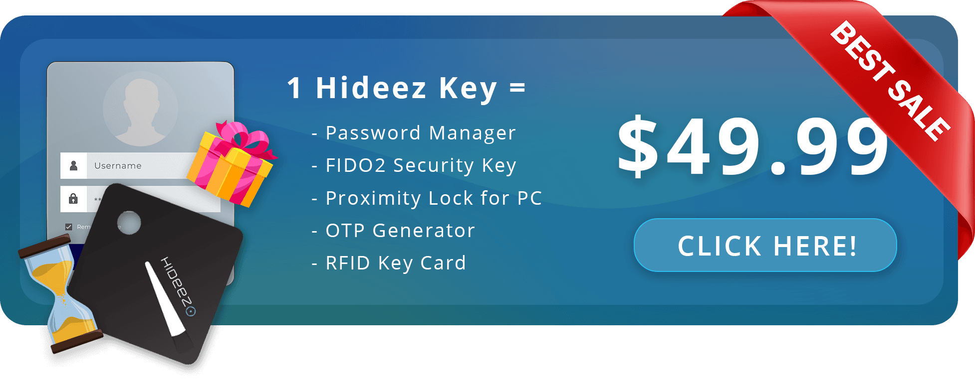 Hideez Key 4 Promo