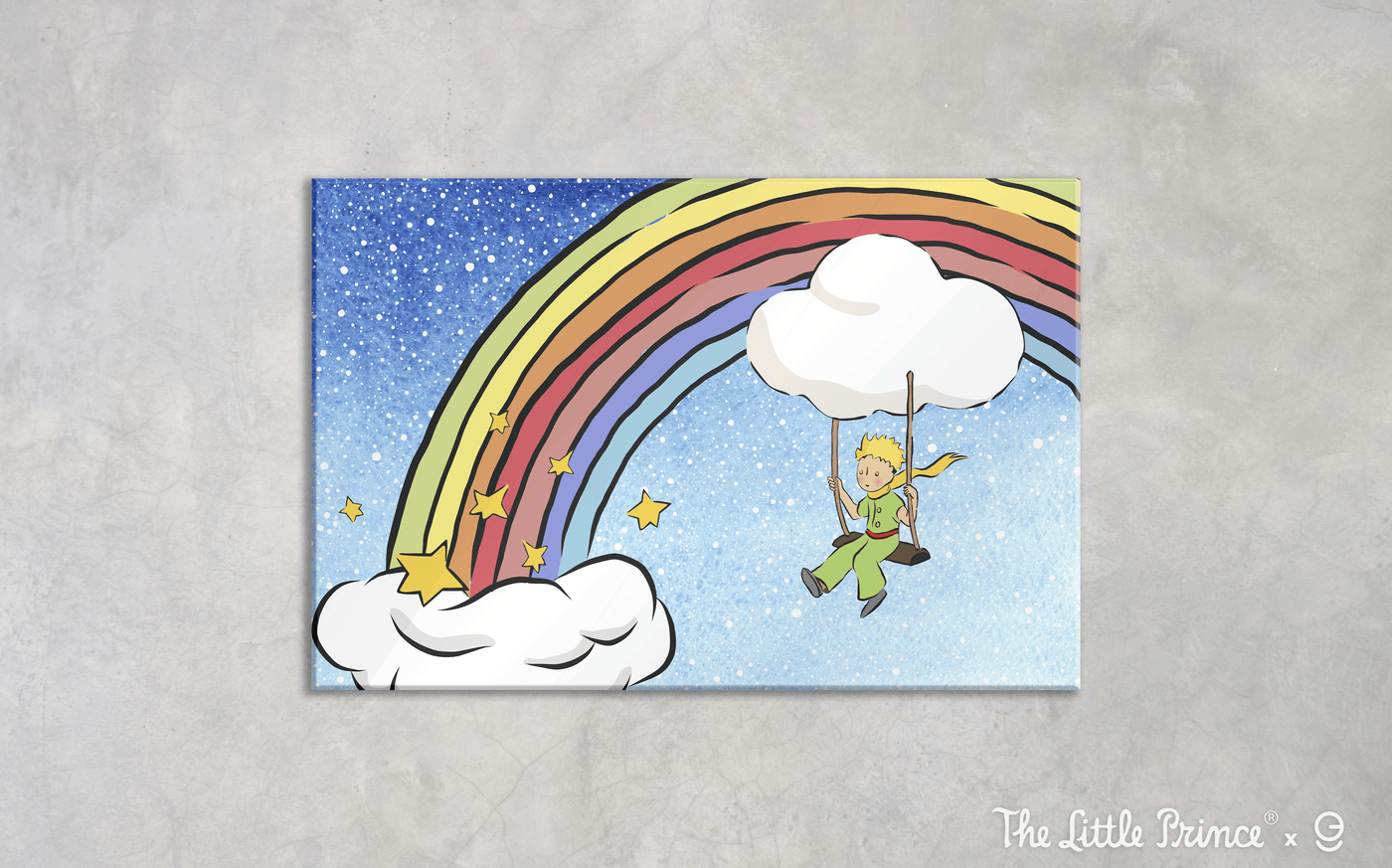 The Little Prince Acrylic Frame Modern Wall Art - EGD X The Little Prince Series - Prime Collection - Interior Design - Acrylic Wall Art - Picture Photo Printing Artwork - Multiple Size Options (EGDLP027)