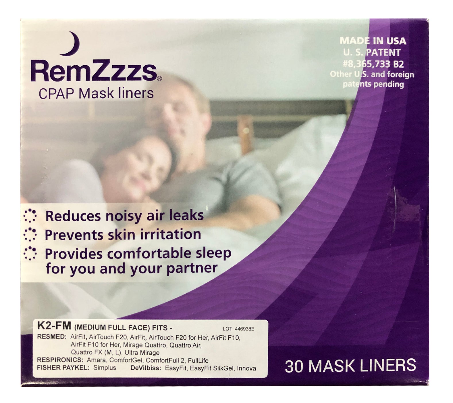 Remzzzs Padded Full Face Cpap Mask Liners For Medium Full Face Masks — Helpmedicalsupplies 4388