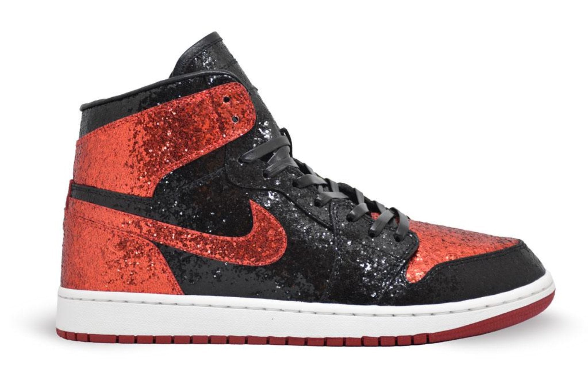 jordan 1 bred glitter