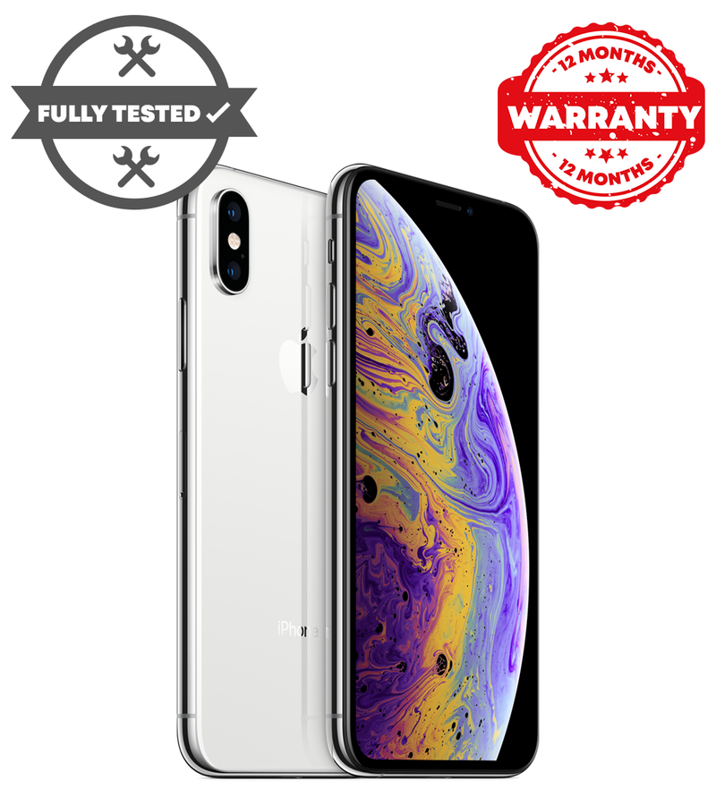 iPhone XS Max Silver 64GB/256GB/512GB – Fone Dealz Ltd