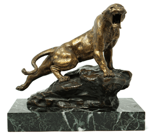 t cartier bronze lion