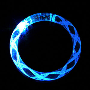 LED Color Swirl Bracelet (10 Count, Multiple Colors)