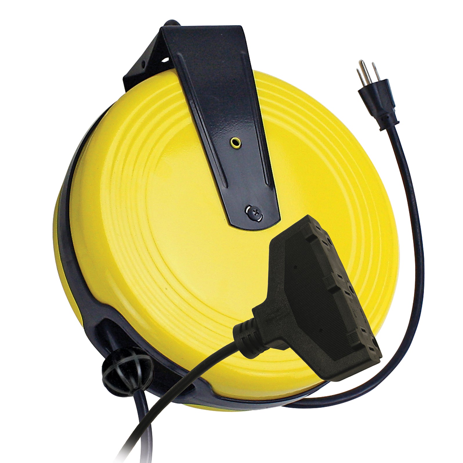 25ft 3-Outlet Retractable Cord Reel — Prime Wire & Cable Inc.