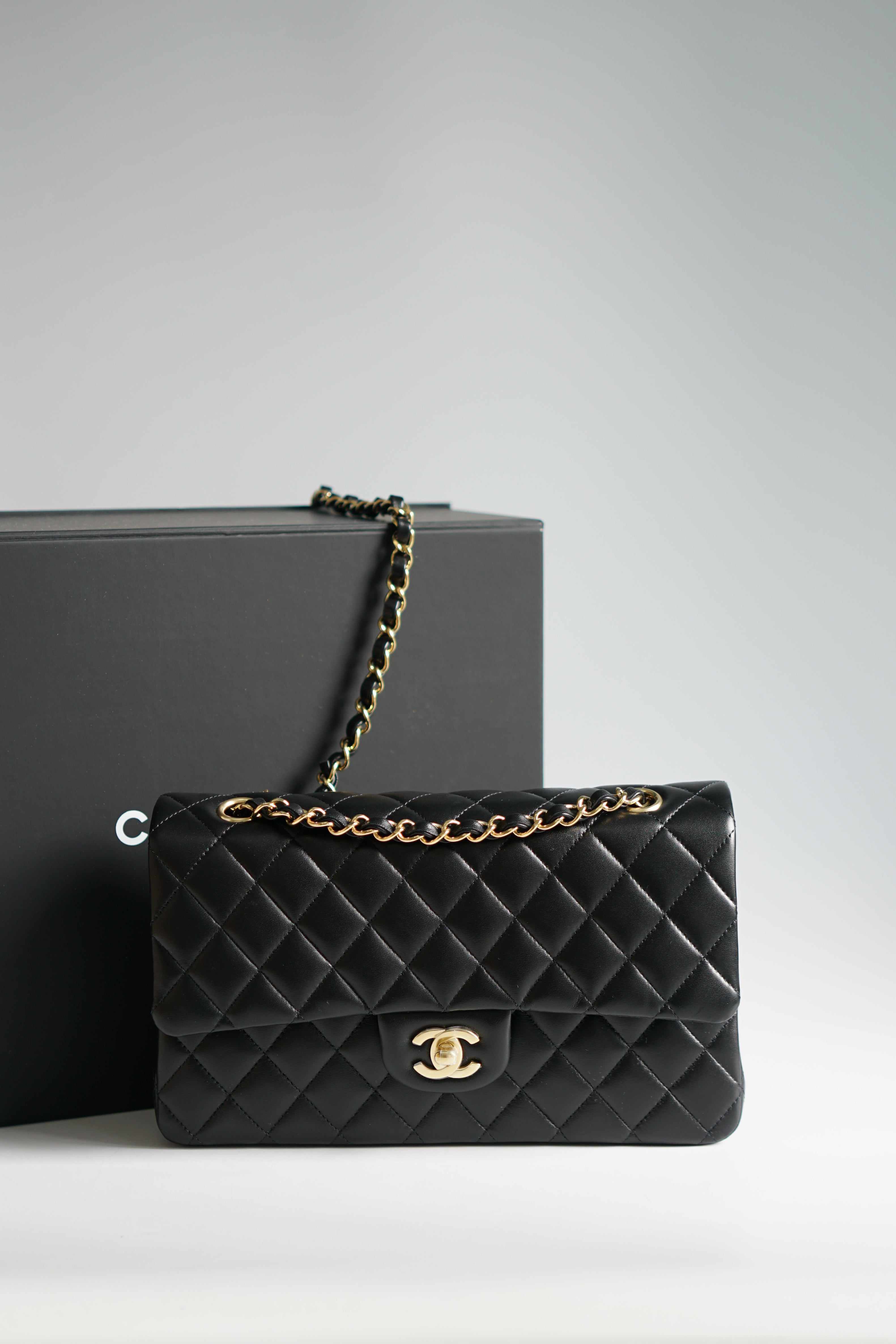 Chanel Caramel Quilted Lambskin Small Classic Double Flap Bag – Madison  Avenue Couture