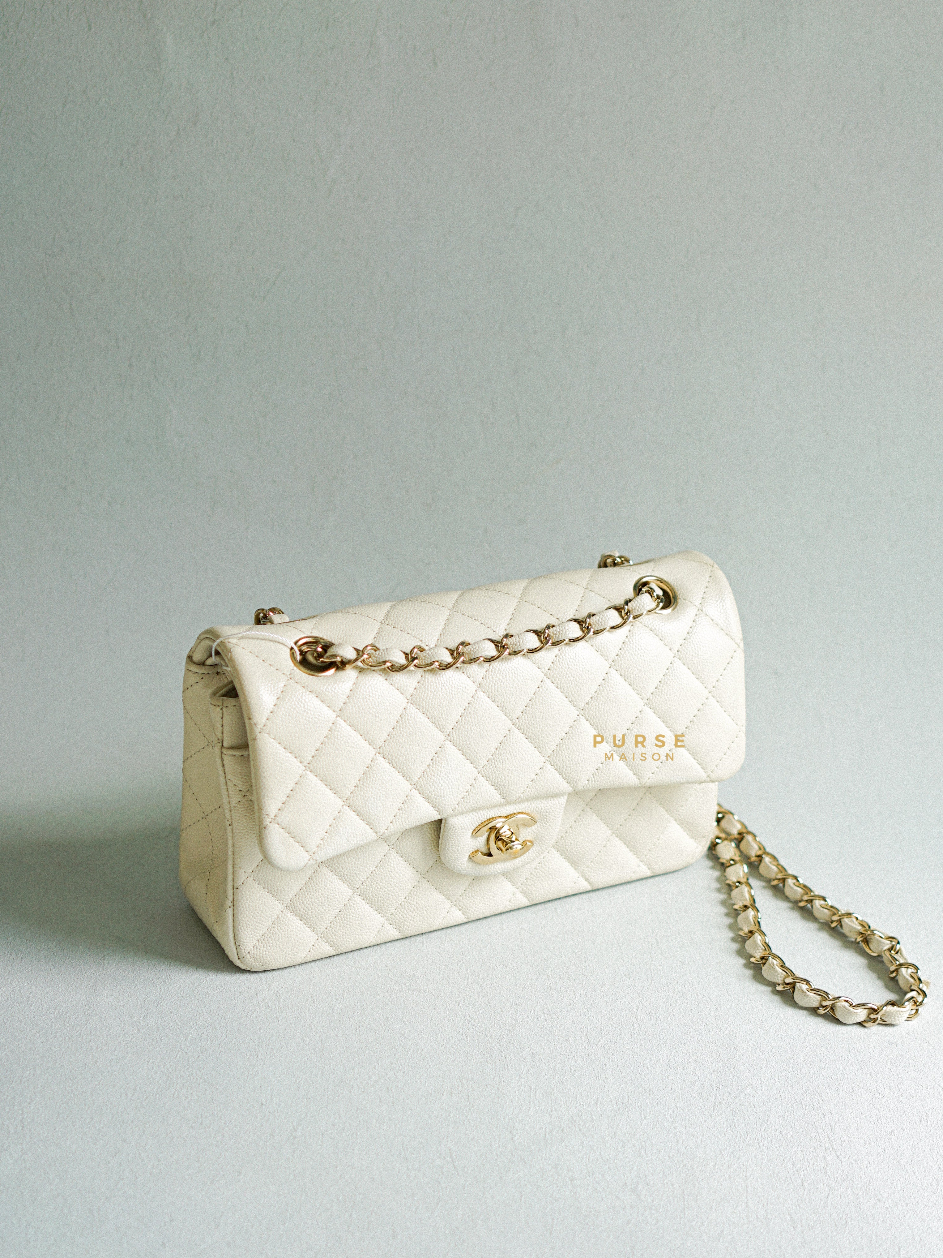 Chanel Vintage Medium Classic Flap in Lambskin Bijoux Chain