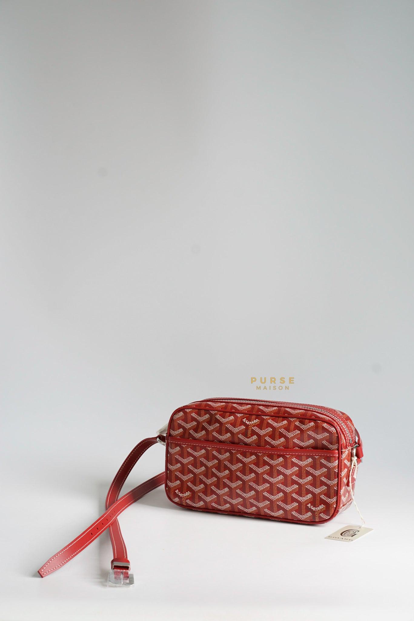 Goyard Villette Tote Printed Coated Canvas MM Red 2195409