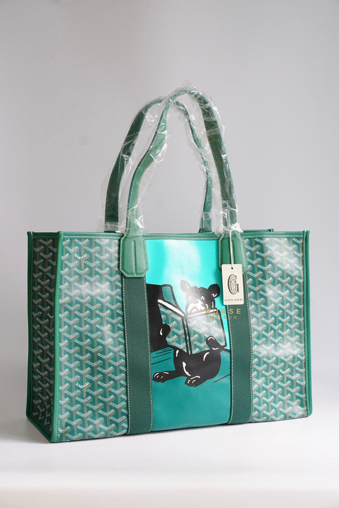 Goyard Artois MM Vert Tote Bag (Green)