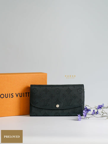 Louis Vuitton Rose Poudre Monogram Empreinte Leather Emilie Wallet