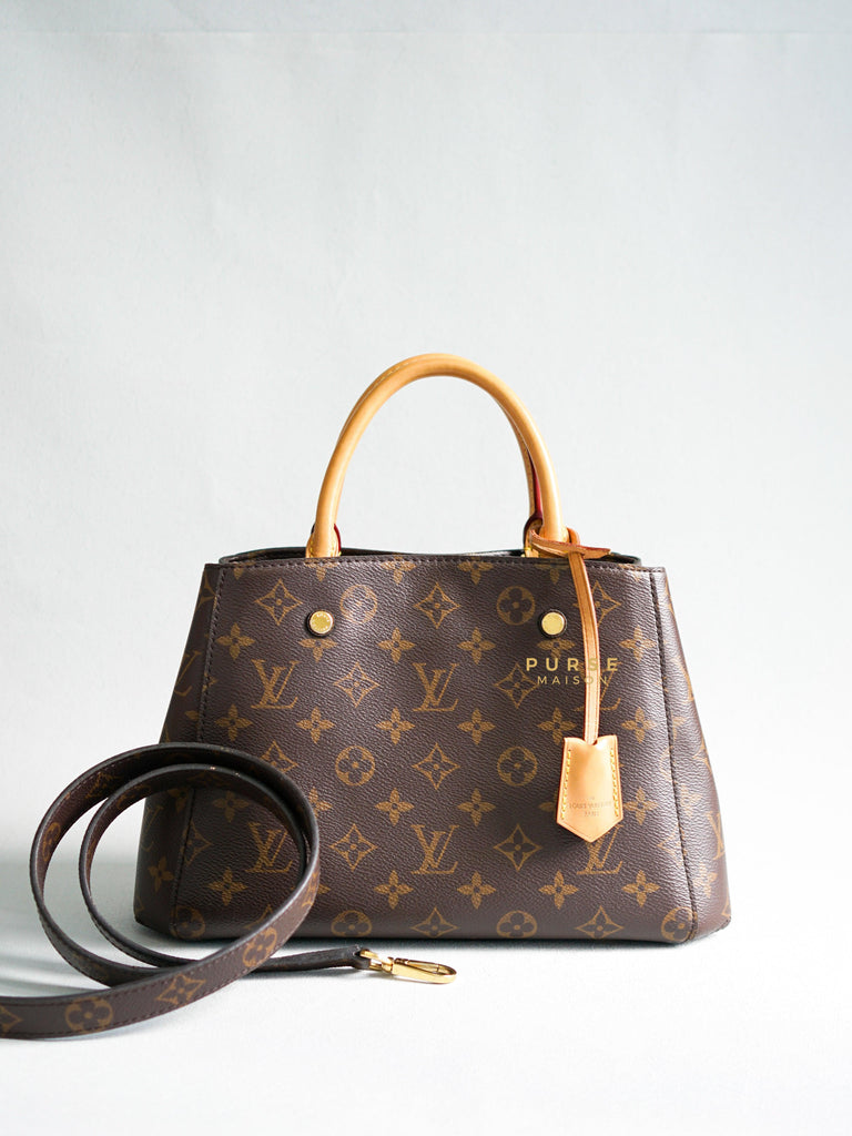 Excellent Condition Louis Vuitton Blanche MM Noir in Monogram