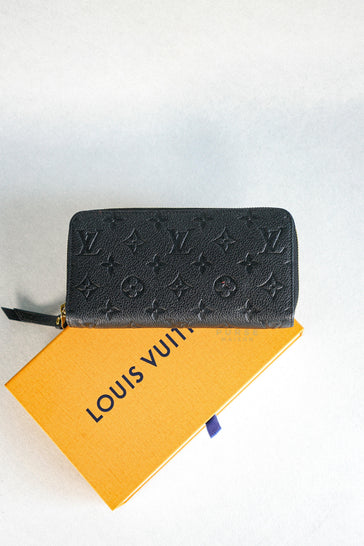 Louis Vuitton Sarah Wallet Turtledove Monogram Empreinte