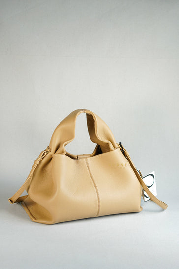 Polene Umi Crossbody/Shoulder Bag In Textured Chalk New Condition