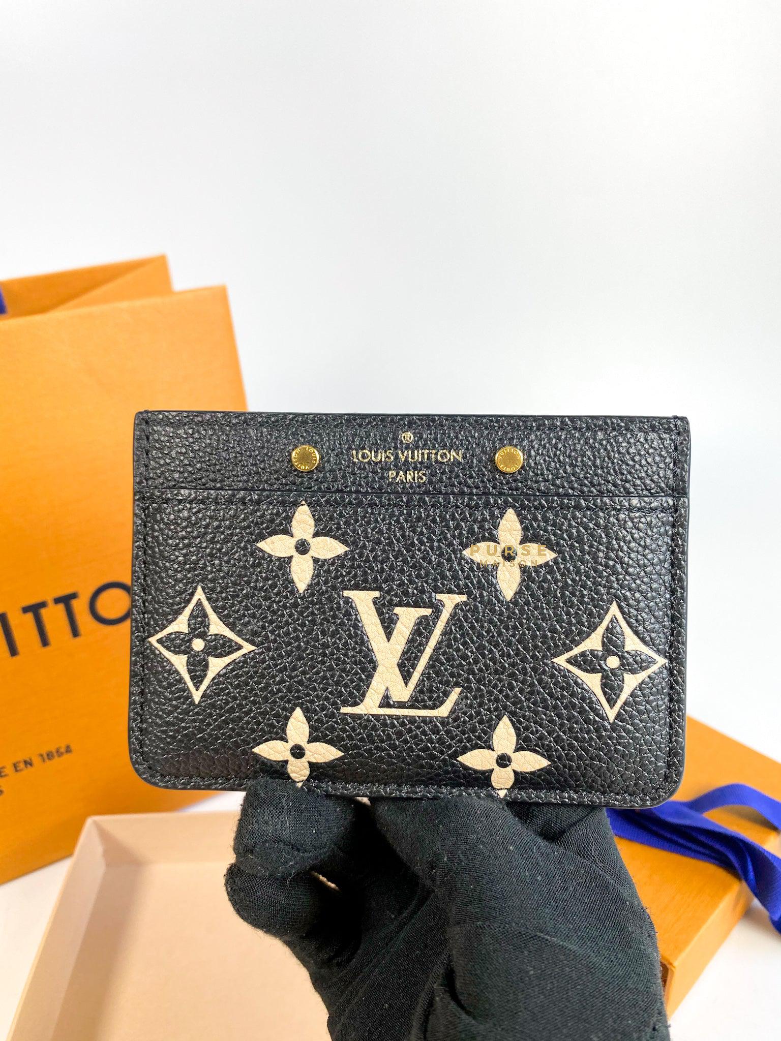 Card Holder Bicolor Monogram Empreinte Leather  Wallets and Small Leather  Goods  LOUIS VUITTON